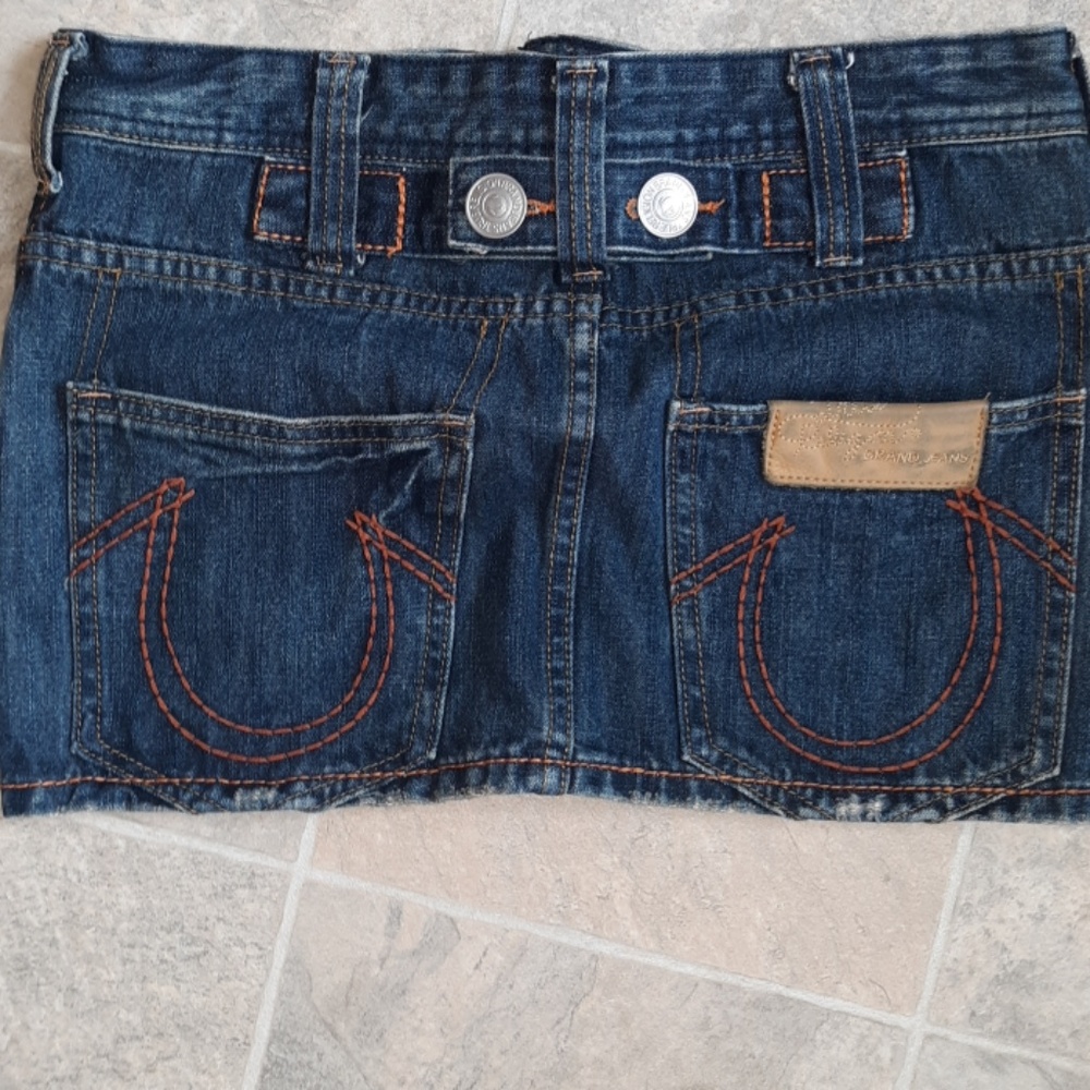 Jean skirt